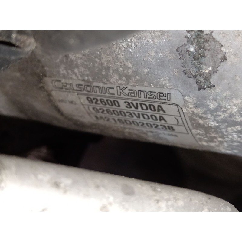 Recambio de compresor aire acondicionado para nissan juke (f15) 1.5 dci referencia OEM IAM 926003VD0A M216D020238 926003VD0A