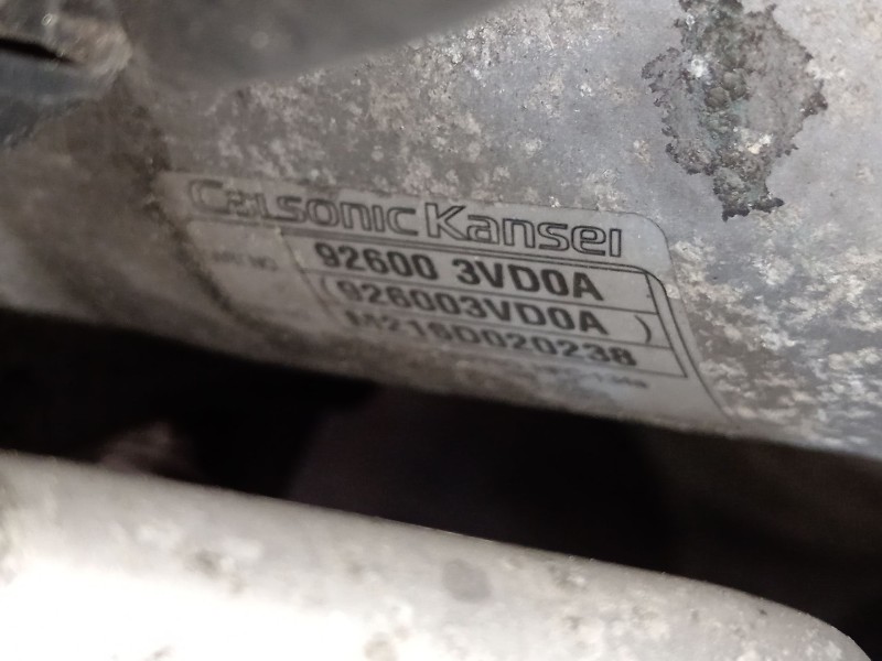 Recambio de compresor aire acondicionado para nissan juke (f15) 1.5 dci referencia OEM IAM 926003VD0A M216D020238 926003VD0A