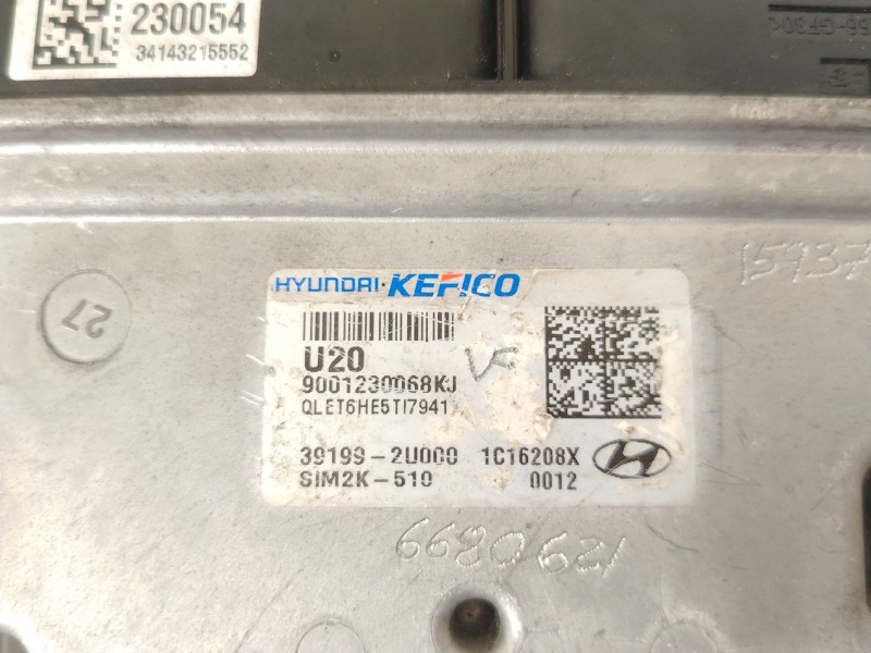 Recambio de centralita motor uce para hyundai i30 (pde, pd, pden) 1.6 crdi referencia OEM IAM 391992U000  