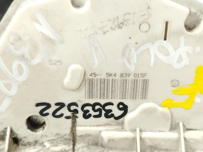 Recambio de cerradura puerta trasera izquierda para volkswagen polo v (6r1, 6c1) 1.6 tdi referencia OEM IAM 5K4839015F  