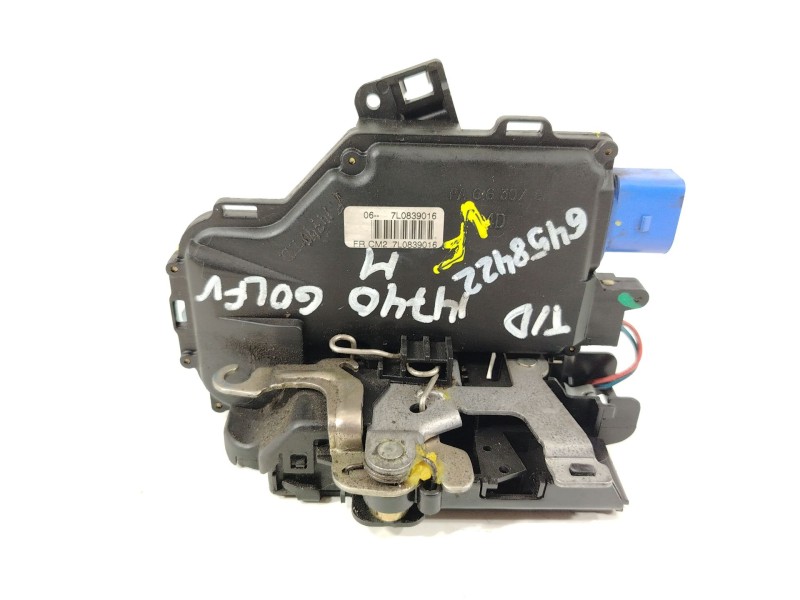 Recambio de cerradura puerta trasera derecha para volkswagen golf v (1k1) 1.9 tdi referencia OEM IAM 7L0839016  