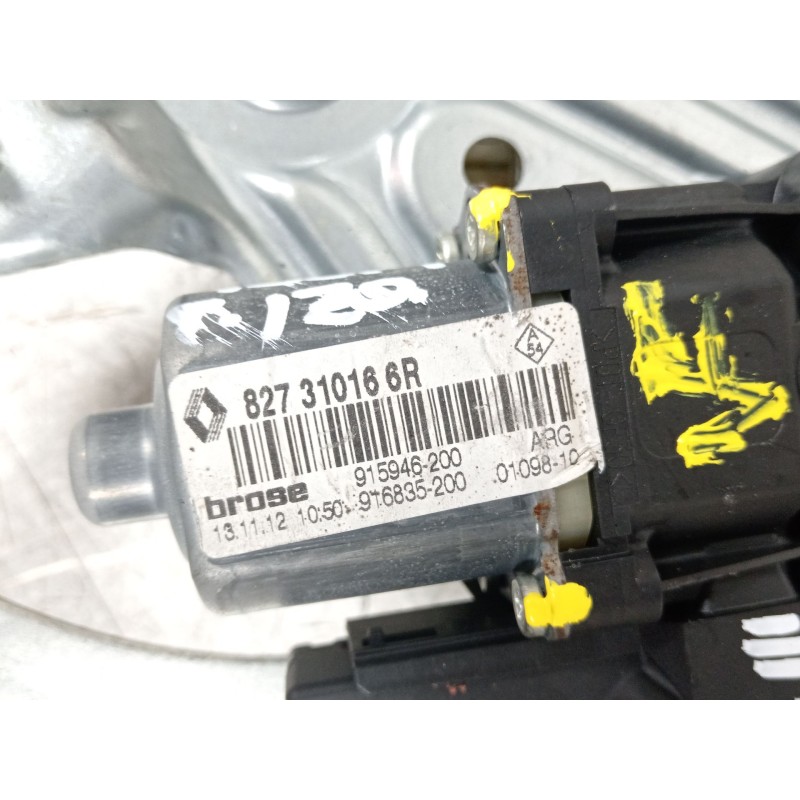 Recambio de elevalunas trasero izquierdo para renault scénic iii (jz0/1_) 1.2 tce referencia OEM IAM 827310166R 966416102 