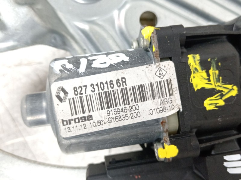 Recambio de elevalunas trasero izquierdo para renault scénic iii (jz0/1_) 1.2 tce referencia OEM IAM 827310166R 966416102 