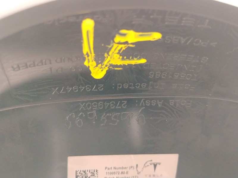 Recambio de moldura para tesla model 3 (5yj3) ev referencia OEM IAM 110057280E 109928480E 