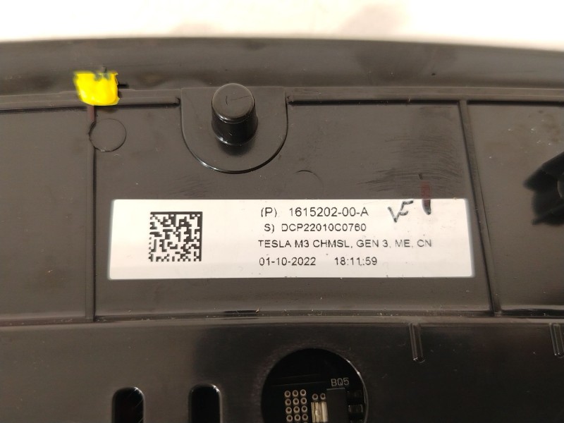 Recambio de luz central de freno para tesla model 3 (5yj3) ev referencia OEM IAM 161520200A 1615202-00-A 