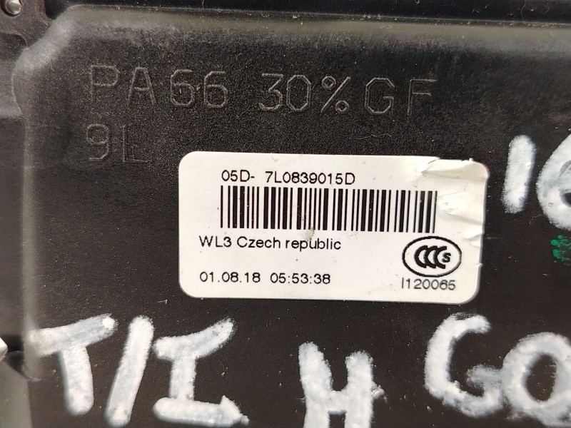 Recambio de cerradura puerta trasera izquierda para volkswagen golf v (1k1) 1.4 tsi referencia OEM IAM 7L0839015D  