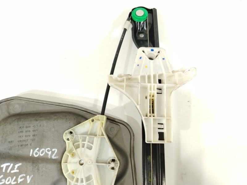 Recambio de elevalunas trasero izquierdo para volkswagen golf v (1k1) 1.4 tsi referencia OEM IAM 1K4839401E 1K4839461A 