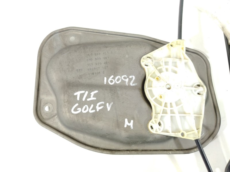 Recambio de elevalunas trasero izquierdo para volkswagen golf v (1k1) 1.4 tsi referencia OEM IAM 1K4839401E 1K4839461A 