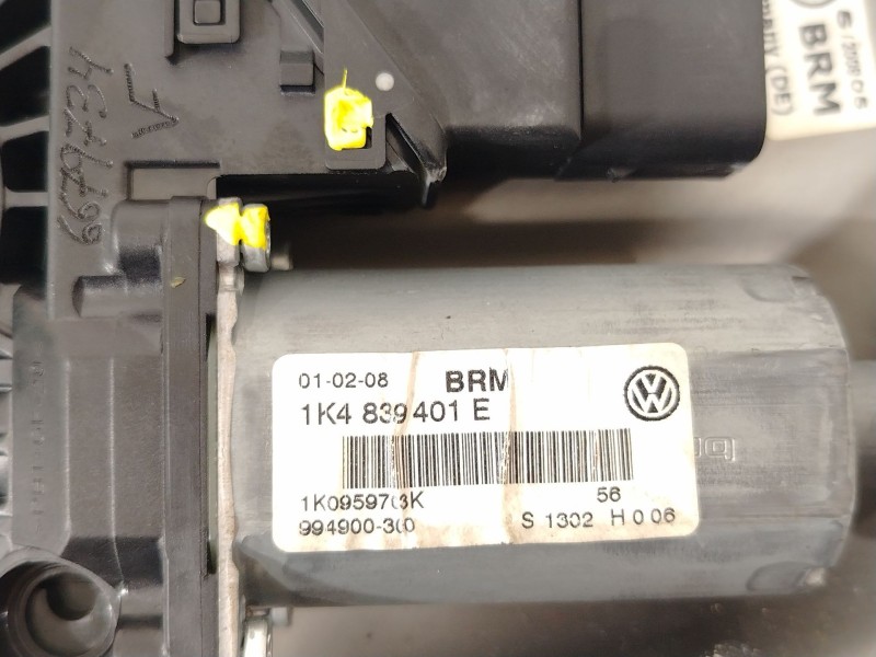 Recambio de elevalunas trasero izquierdo para volkswagen golf v (1k1) 1.4 tsi referencia OEM IAM 1K4839401E 1K4839461A 