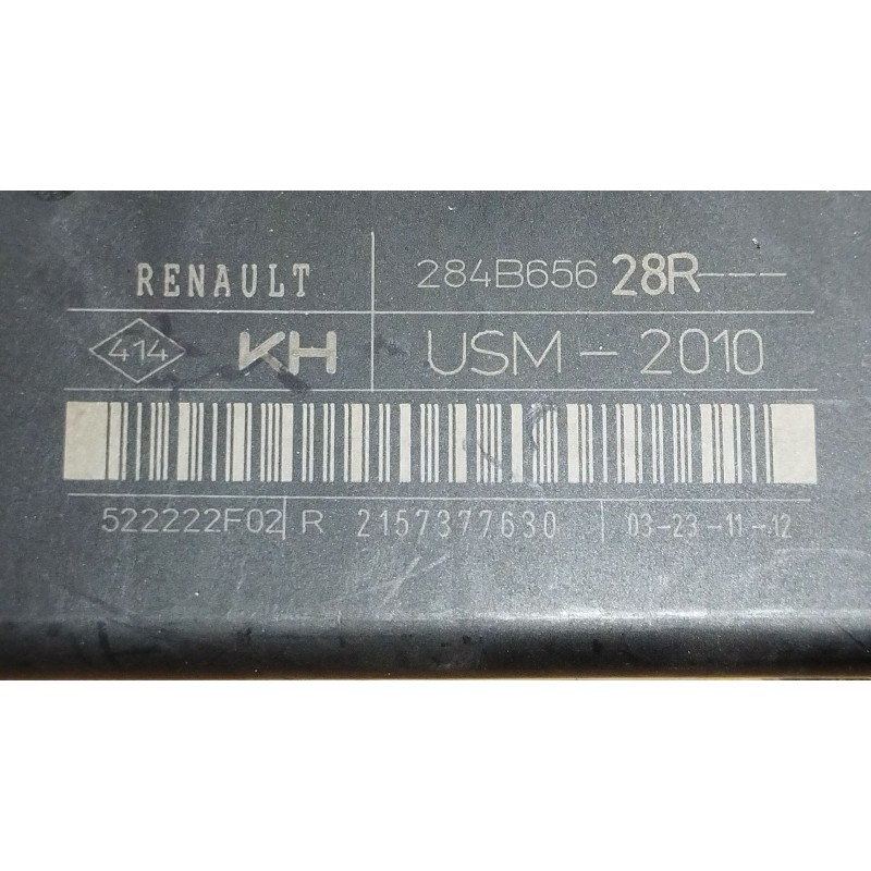 Recambio de caja reles / fusibles para renault scénic iii (jz0/1_) 1.2 tce referencia OEM IAM 284B65628R 522222F02R 2157377630