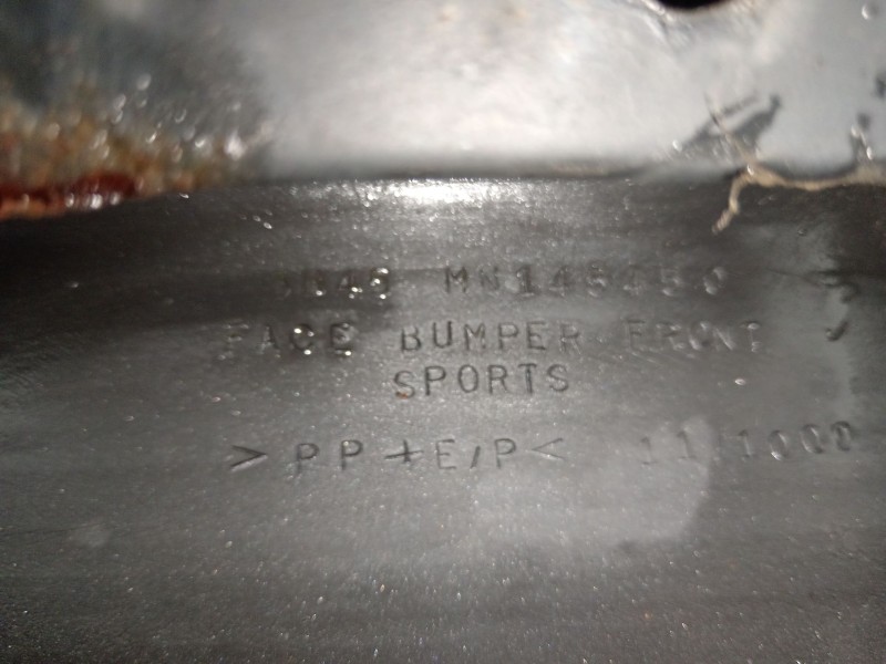 Recambio de paragolpes delantero para mitsubishi grandis (na_w) 2.0 di-d (na8w) referencia OEM IAM 3B45MN145450  