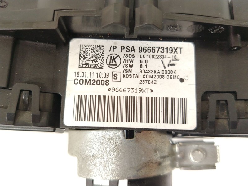 Recambio de mando luces para peugeot 5008 (0u_, 0e_) 1.6 hdi referencia OEM IAM 96667319XT  