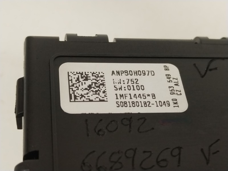 Recambio de modulo electronico para volkswagen golf v (1k1) 1.4 tsi referencia OEM IAM 1K0953549BP  