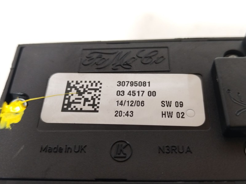 Recambio de mando elevalunas delantero izquierdo para volvo s40 ii (544) 2.0 d referencia OEM IAM 30795081  