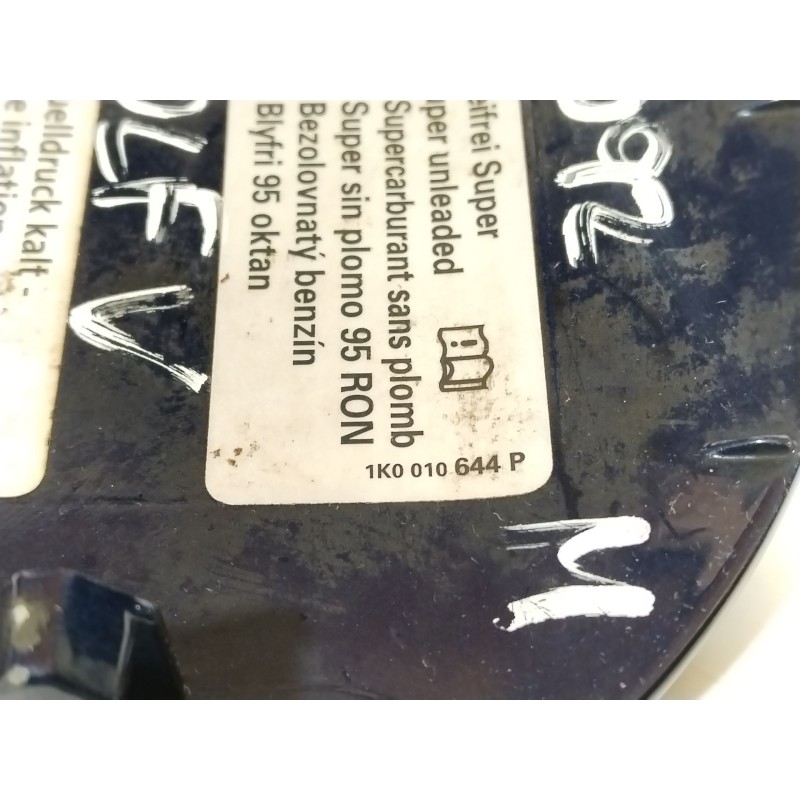 Recambio de tapa exterior combustible para volkswagen golf v (1k1) 1.4 tsi referencia OEM IAM 1K6809857 1K0010644P 1K0010462E