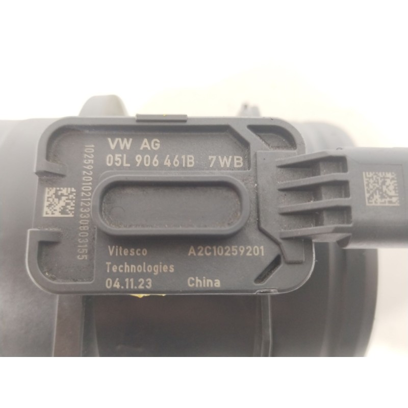 Recambio de caudalimetro para volkswagen caddy v monospace (sbb, sbj) 1.5 tsi evo referencia OEM IAM 05L906461B A2C10259201 