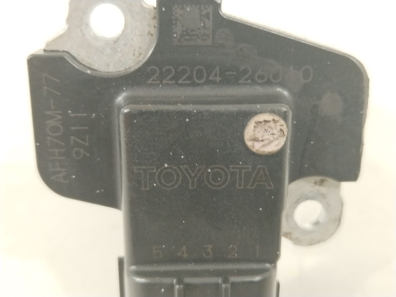 Recambio de caudalimetro para toyota avensis station wagon (_t27_) 2.2 d-4d (adt271_) referencia OEM IAM 2220426010 AFH70M77 