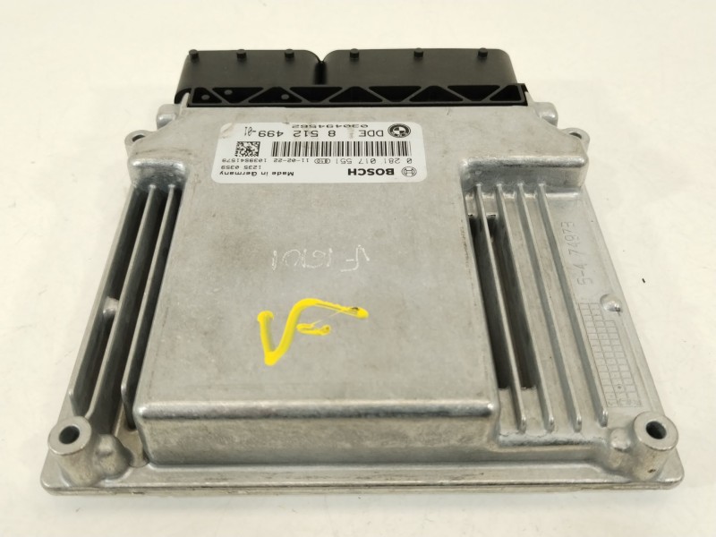 Recambio de centralita motor uce para bmw 1 (e81) 116 d referencia OEM IAM 8512499 0281017551 DDE8512499