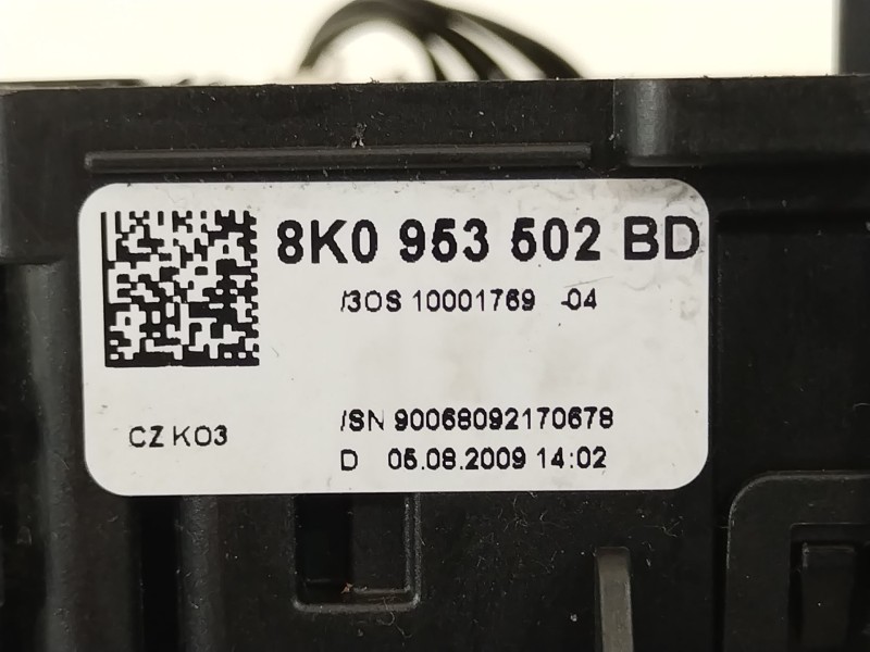 Recambio de mando intermitentes para audi a4 b8 (8k2) 2.0 tdi referencia OEM IAM 8K0953502BD  