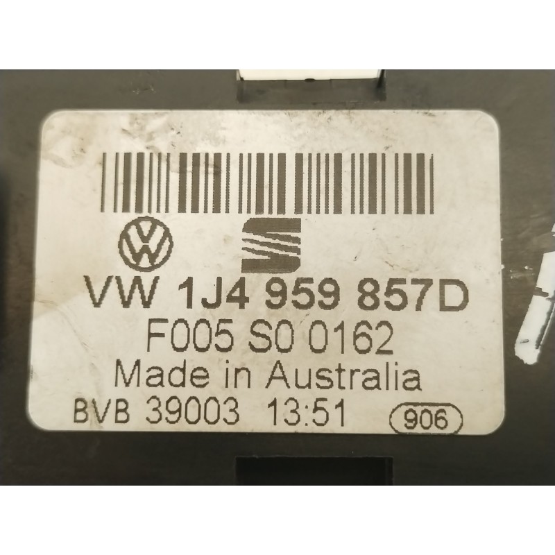 Recambio de mando elevalunas delantero izquierdo para volkswagen passat b5.5 (3b3) 1.9 tdi referencia OEM IAM 1J4959857D  
