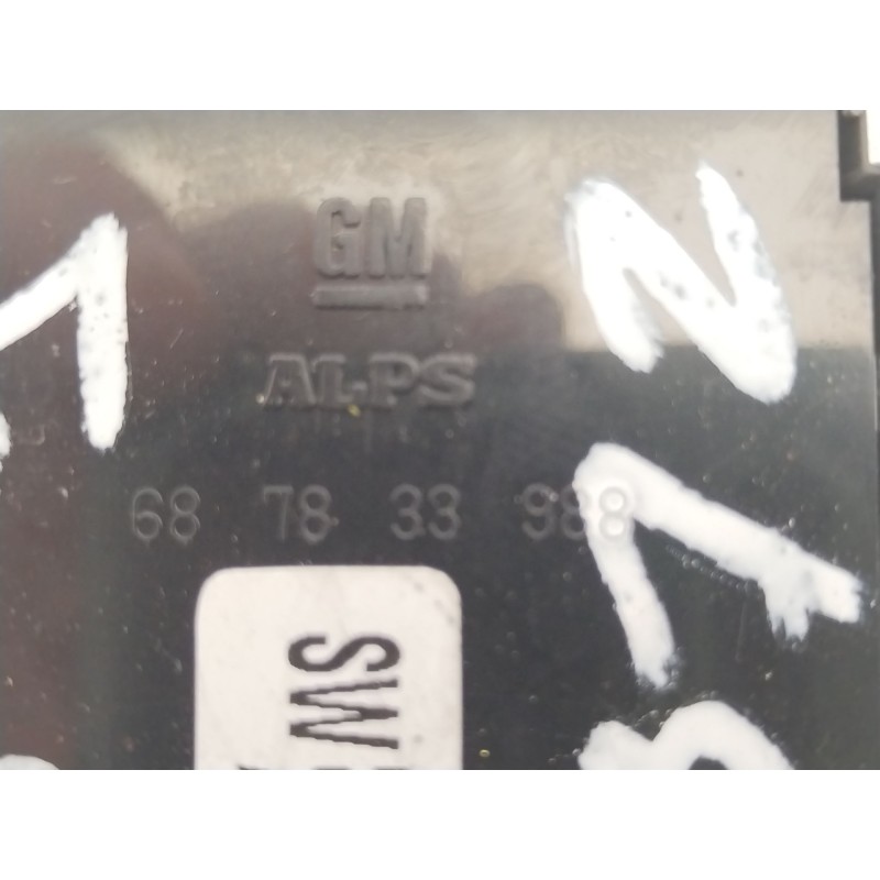 Recambio de mando elevalunas delantero izquierdo para opel vectra c (z02) 1.8 16v referencia OEM IAM 09185952 687833988 