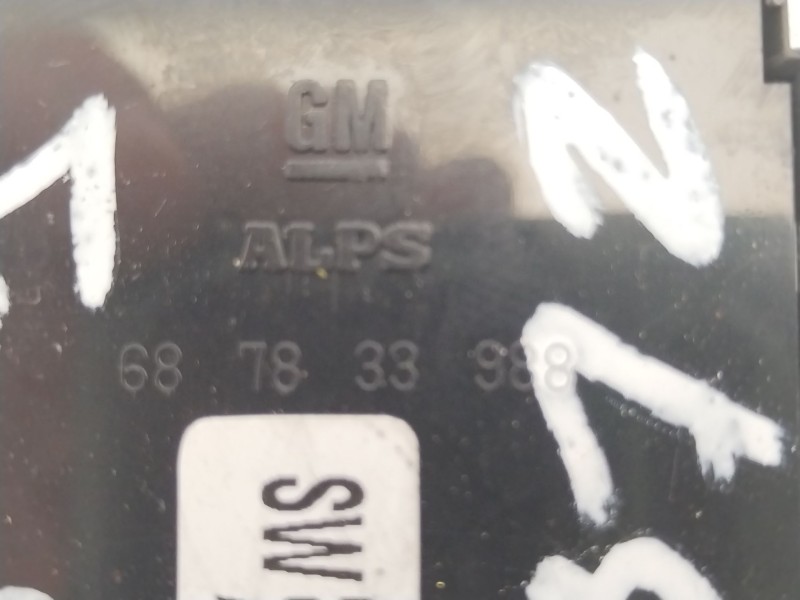 Recambio de mando elevalunas delantero izquierdo para opel vectra c (z02) 1.8 16v referencia OEM IAM 09185952 687833988 