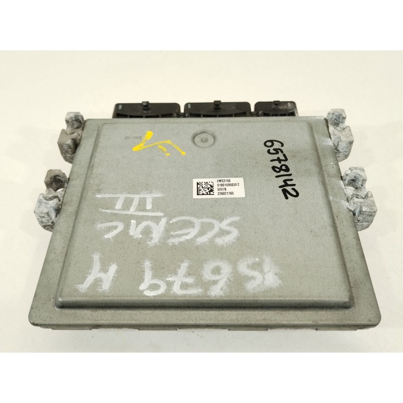 Recambio de centralita motor uce para renault scénic iii (jz0/1_) 1.2 tce referencia OEM IAM 237103251R 237102256R S180158108A