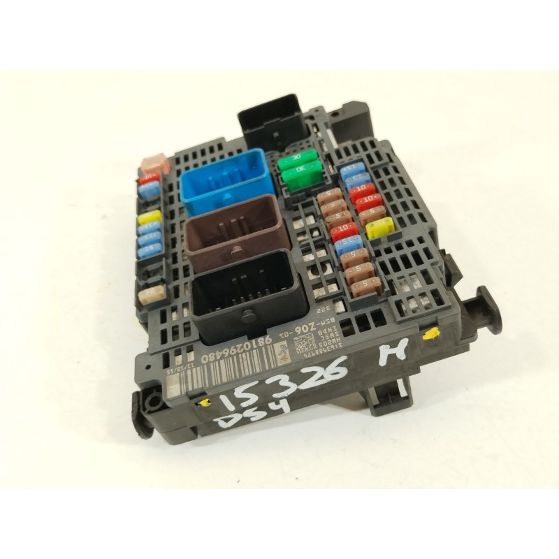 Recambio de caja reles / fusibles para citroën ds4 (nx_) 2.0 bluehdi 180 referencia OEM IAM 9810296480 BSMZ0601 