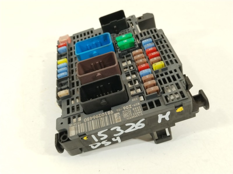 Recambio de caja reles / fusibles para citroën ds4 (nx_) 2.0 bluehdi 180 referencia OEM IAM 9810296480 BSMZ0601 