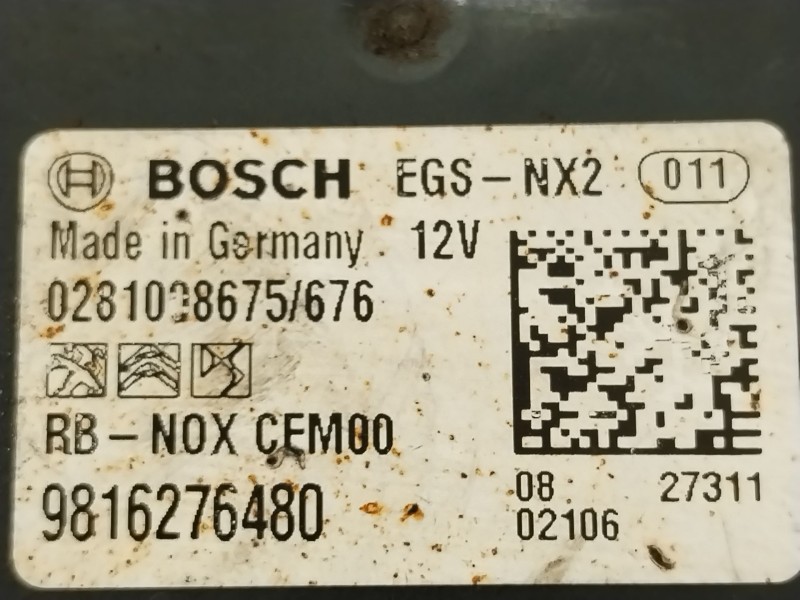 Recambio de sonda lambda para peugeot rifter 1.5 bluehdi 100 referencia OEM IAM 9816276480 0281008675 1259018225