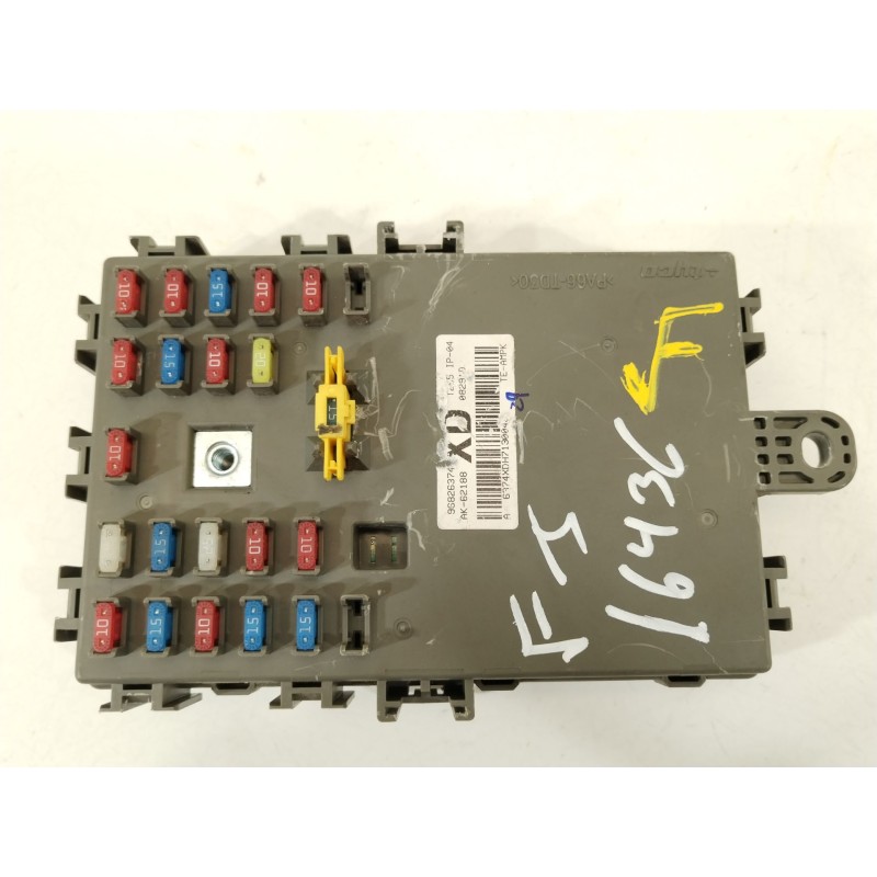 Recambio de caja reles / fusibles para chevrolet aveo / kalos hatchback (t250, t255) 1.2 referencia OEM IAM 96826374 AK62188 