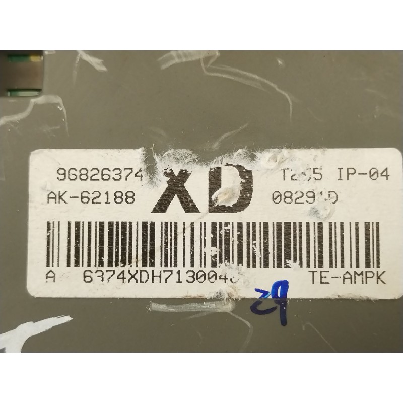 Recambio de caja reles / fusibles para chevrolet aveo / kalos hatchback (t250, t255) 1.2 referencia OEM IAM 96826374 AK62188 