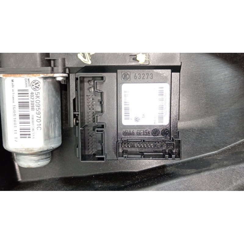 Recambio de elevalunas delantero izquierdo para volkswagen golf vi (5k1) 2.0 gti referencia OEM IAM 5K1837729Q 5K0959701C 5K0959