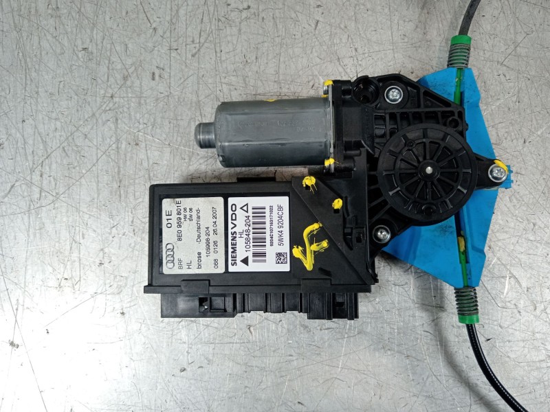 Recambio de elevalunas trasero izquierdo para audi a4 b7 (8ec) 2.0 tdi referencia OEM IAM 8E0839461C 8E0959801E 0130021767