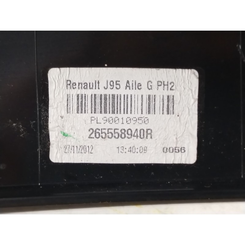 Recambio de piloto trasero izquierdo para renault scénic iii (jz0/1_) 1.2 tce referencia OEM IAM 265558940R 2655550013R 