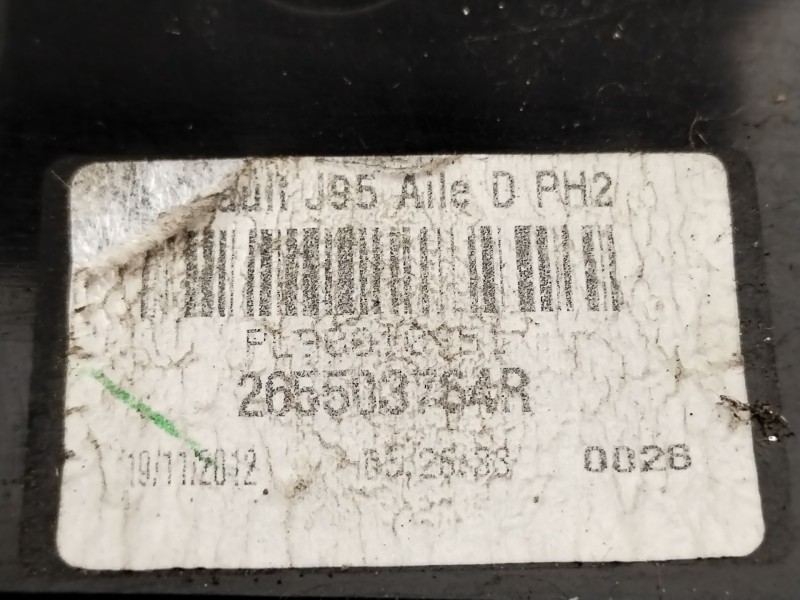 Recambio de piloto trasero derecho para renault scénic iii (jz0/1_) 1.2 tce referencia OEM IAM 265503764R 265500013R 