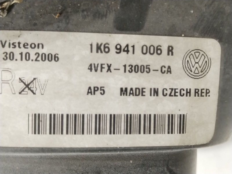 Recambio de faro derecho para volkswagen golf v (1k1) 1.9 tdi referencia OEM IAM 1K6941006R 4VFX13005CA 