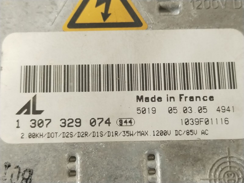 Recambio de faro izquierdo para bmw x3 (e83) 2.0 d referencia OEM IAM 3418389 63123418389 1307329074