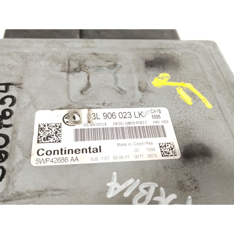 Recambio de centralita motor uce para skoda fabia ii (542) 1.6 tdi referencia OEM IAM 03L906023LK 5WP42686AA 