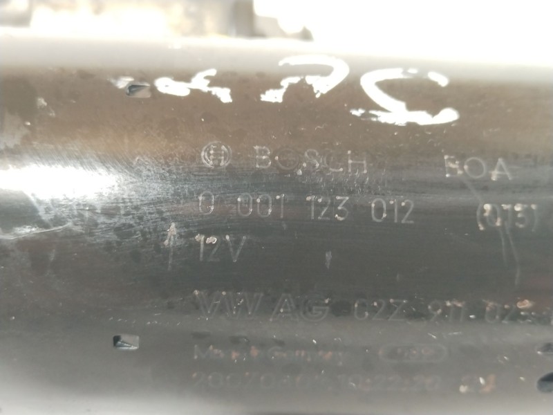 Recambio de motor arranque para volkswagen jetta iii (1k2) 1.9 tdi referencia OEM IAM 02Z911023F 0001123012 