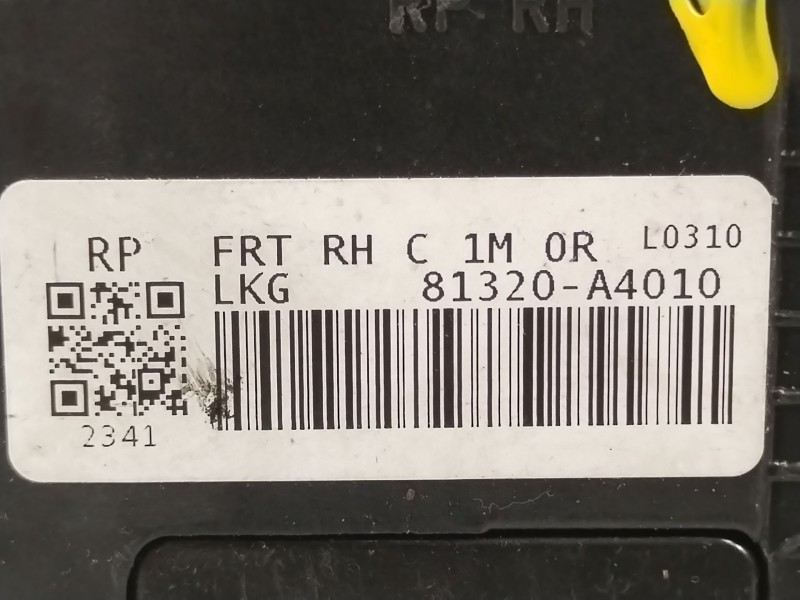 Recambio de cerradura puerta delantera derecha para kia carens iv 1.6 gdi referencia OEM IAM 81320A4010  