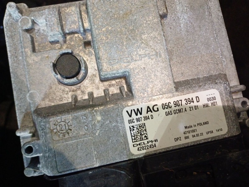 Recambio de centralita motor uce para seat arona (kj7, kjp) 1.0 tsi referencia OEM IAM 05C907394D 42022454 