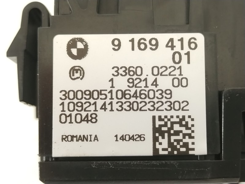 Recambio de mando luces para bmw 3 coupé (e92) 320 i referencia OEM IAM 9169416 61319169416 