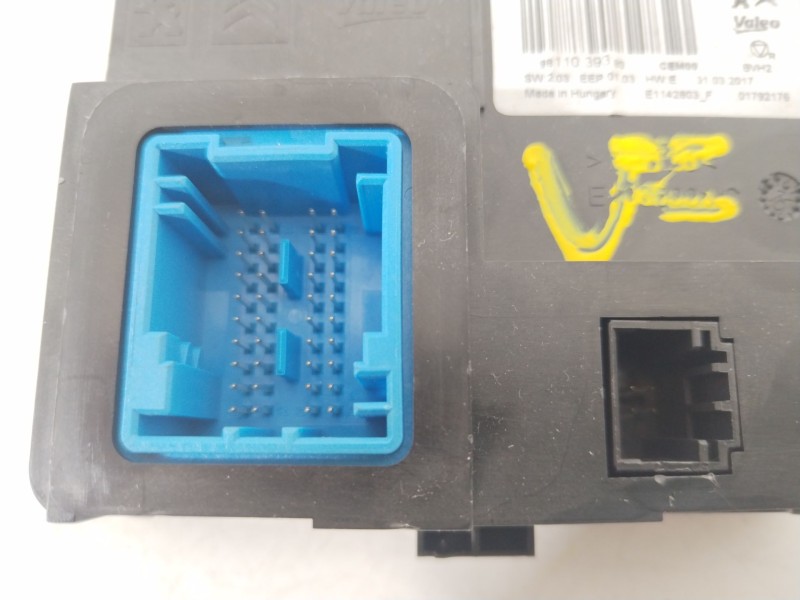 Recambio de modulo electronico para citroën c3 iii (sx) 1.2 thp 110 referencia OEM IAM 9811039380  