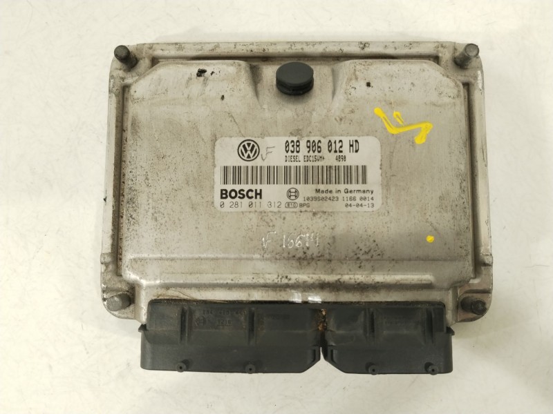 Recambio de centralita motor uce para seat toledo ii (1m2) 1.6 referencia OEM IAM 038906012HD 0281011312 