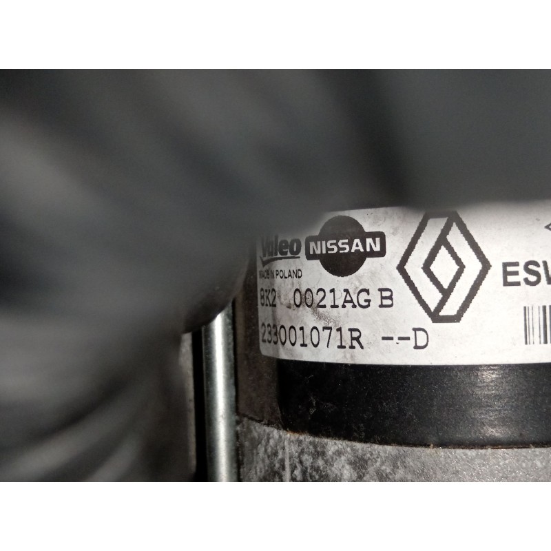 Recambio de motor arranque para renault scénic iii (jz0/1_) 1.2 tce referencia OEM IAM 233001071R ESW10E7 