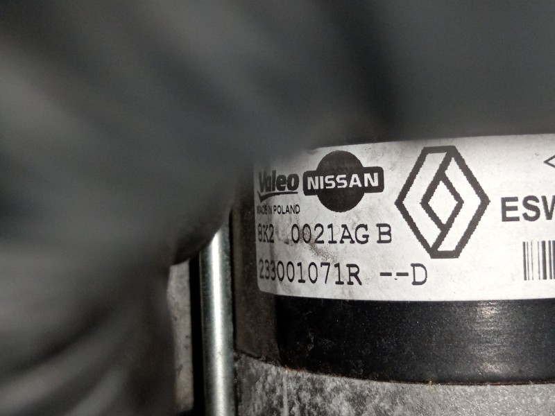 Recambio de motor arranque para renault scénic iii (jz0/1_) 1.2 tce referencia OEM IAM 233001071R ESW10E7 