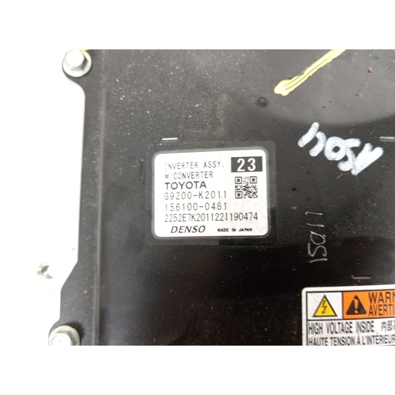 Recambio de modulo electronico para toyota yaris (_p21_, _pa1_, _ph1_) 1.5 hybrid (mxph11) referencia OEM IAM G9200K2011 1561000