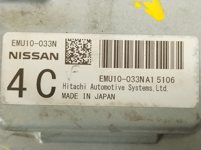Recambio de centralita start / stop para nissan note (e12) 1.5 dci referencia OEM IAM EMU10033N  