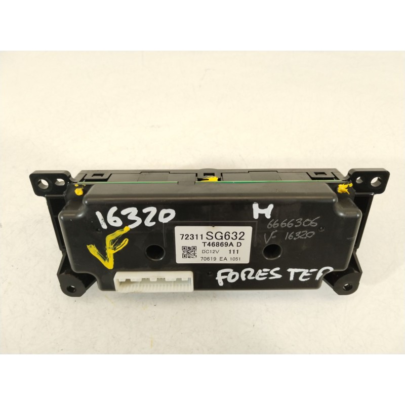 Recambio de mando climatizador para subaru forester (sj_) 2.0 d awd (sjd) referencia OEM IAM 72311SG632  